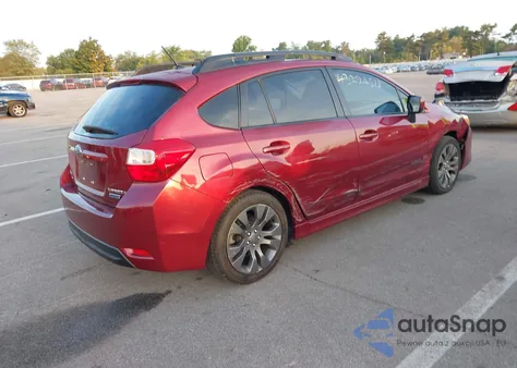 2013 Subaru Impreza 2.0I Sport Premium from USA, damaged, VIN JF1GPAL67D2871929